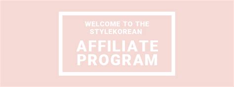 Affiliate Program Commissions on Korean Cosmetics.